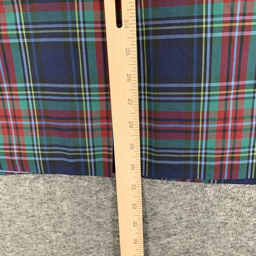 Ralph Lauren Blazer Jacket Men 38R Plaid Sport Coat Cotton Preppy